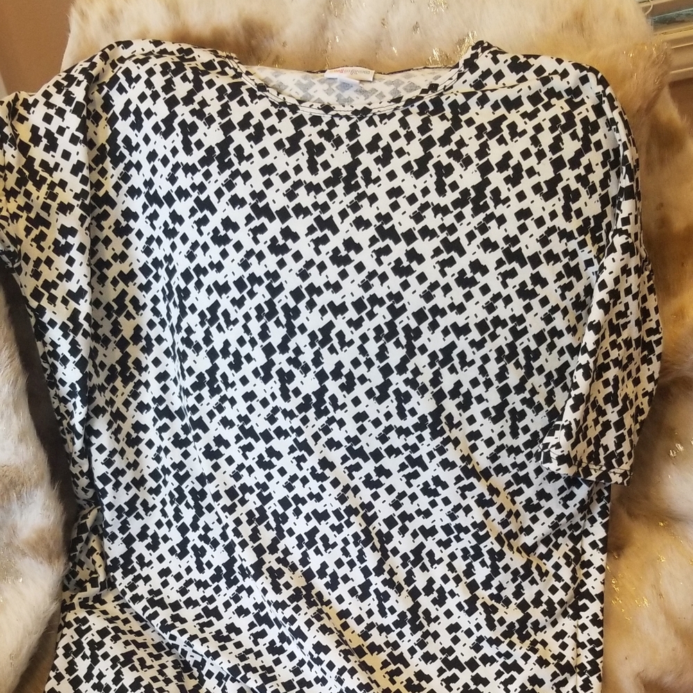 LuLaRoe Irma Black and White